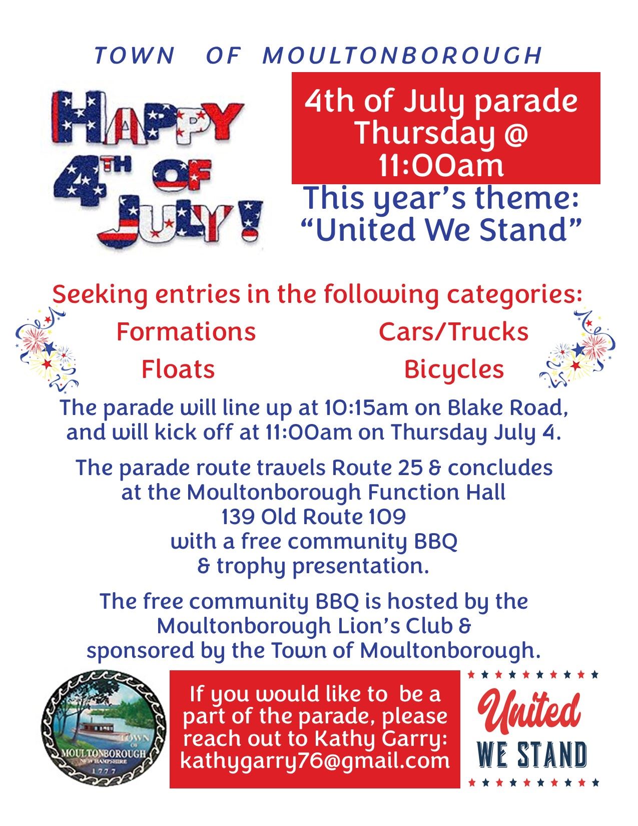 parade flyer